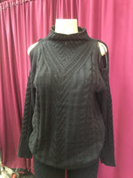 Image 15: Mock neck open shoulder $5 each sold in six packs $30 per pack