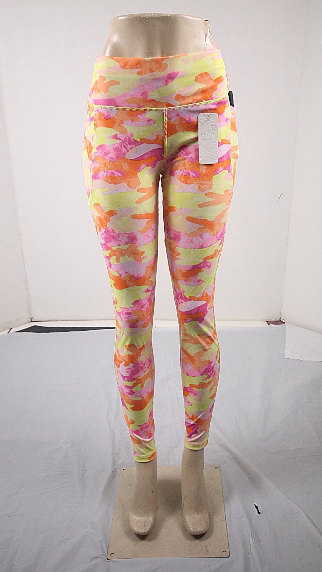 Women's Activewear Clothes Tie-Dye With Side Pocket/3-3-3-3
