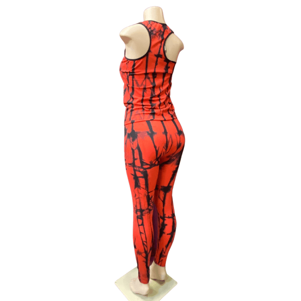 2 Piece Abstract Print Tank Set 12 pack ( One Size Fits all) Assorted