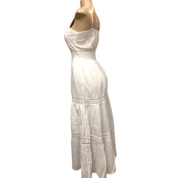 Embroidered Cinch Long Dress 6 Pack (Size: S-M-L-XL, 1-2-2-1)