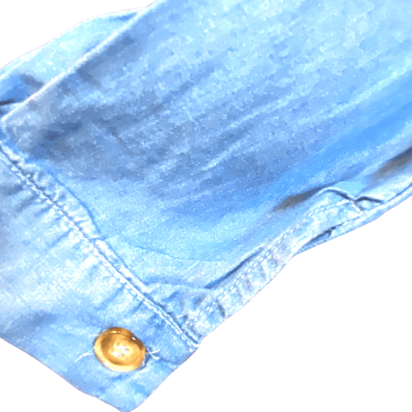 Light weight Denim Pull Over Top Blouses 6 Pack (S-M-L, 2-2-2)