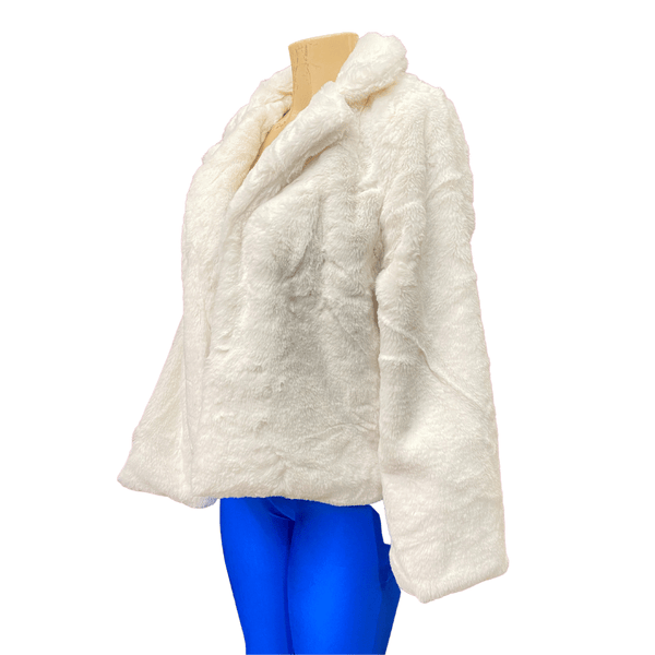 Fluffy Fake Fur Open Jacket 6 Pack (S-M-L, 2-2-2)