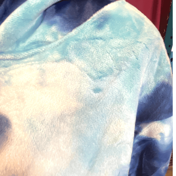 Tie-Dye Zip Front Soft Velour Set Hoodie Set 6 Pack Assorted Print (S/M-L/XL, 3-3)