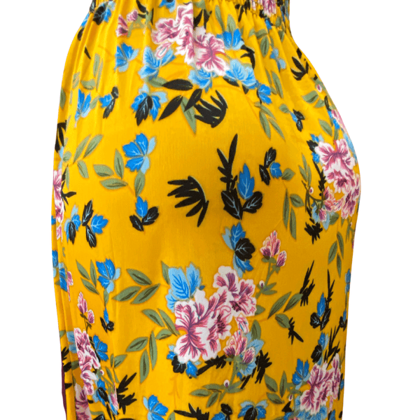 Floral Cinched Waist Spring/Summer Casual Dress 12 pack ( Size M-L ,4-4-4)