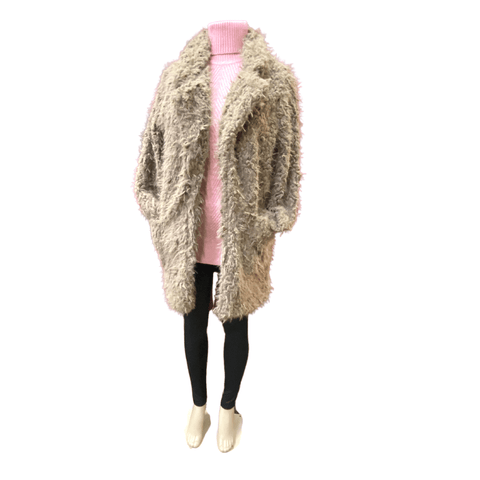 Fluffy Jacket Toffee Color 6 Pack (S-M-L, 2-2-2)