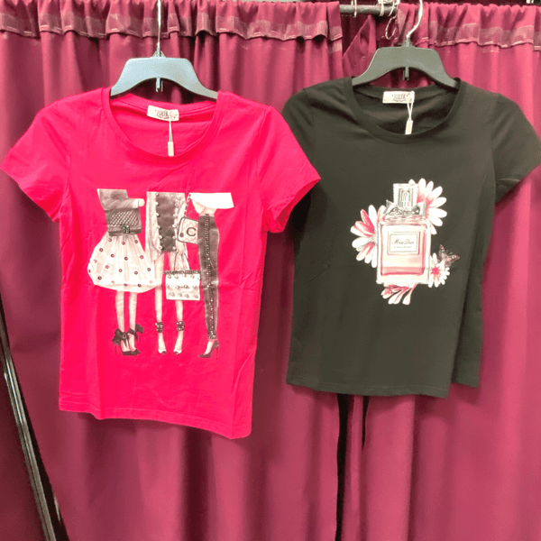 Women's Embellished Tees per Print 12 Pack (S-M-L-XL, 3-3-3-3)
