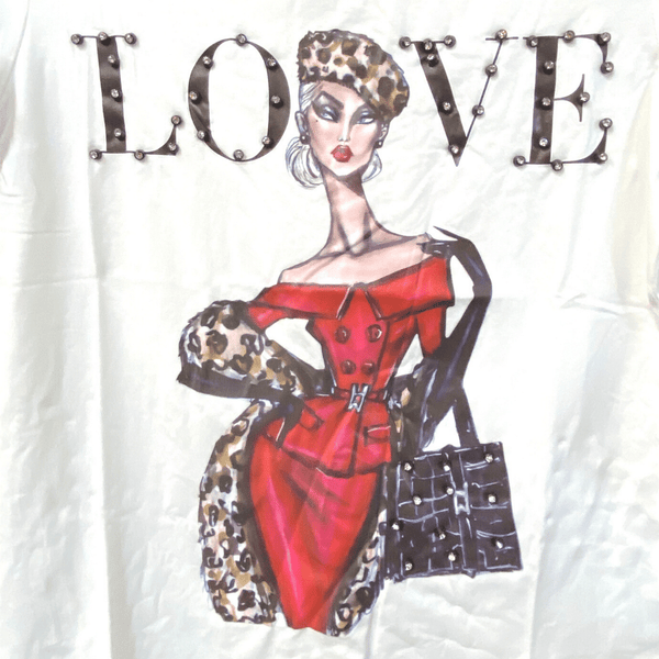 Women's Embellished Tees per Print 12 Pack (S-M-L-XL, 3-3-3-3)