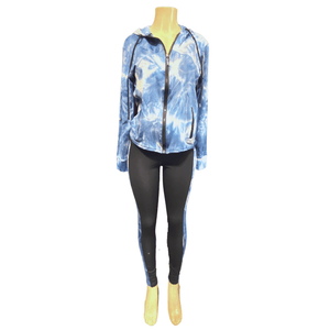 Tie-dye Hoodie 2 Piece Activewear Set 6 Pack per Color (S/M-L/XL, 3-3)