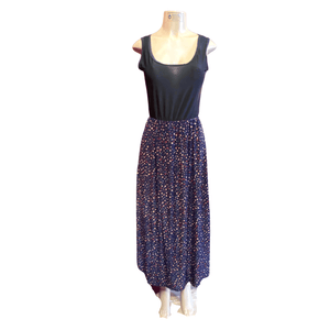 Black Tank Top Assorted Print Bottom Dress 6 Pack (S/M-L/XL, 3-3) IN-STORE