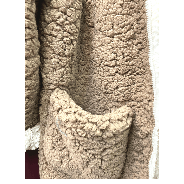 Fluffy Jacket Sherpa Look Lining 4 Pack (S/M-L/XL, 2-2) per Color