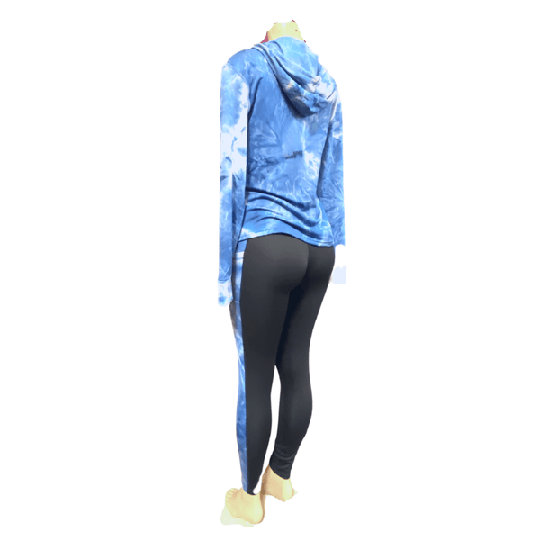 Tie-dye Hoodie 2 Piece Activewear Set 6 Pack per Color (S/M-L/XL, 3-3)