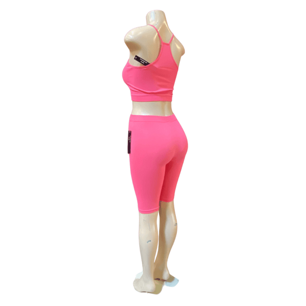 Two-Piece Bermuda Tank Activewear Set 6 Pack (Size: S/M-L/XL)