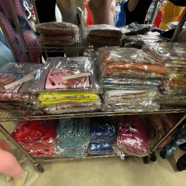 Two Pieces Graphic Tee Set 6 Pack (Size: S-M-L, 2-2-2)