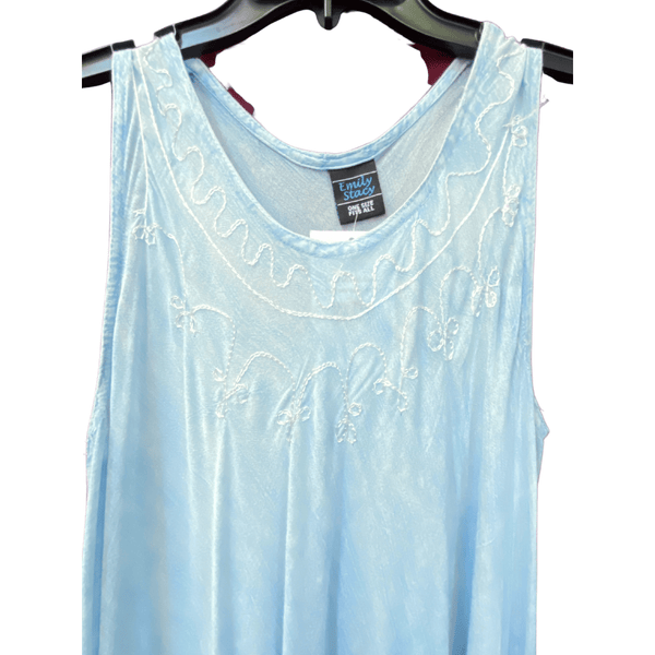 One Size Fits All Denim Look Summer Dress 3 Pack Per Wash (Size: One Size fits All)