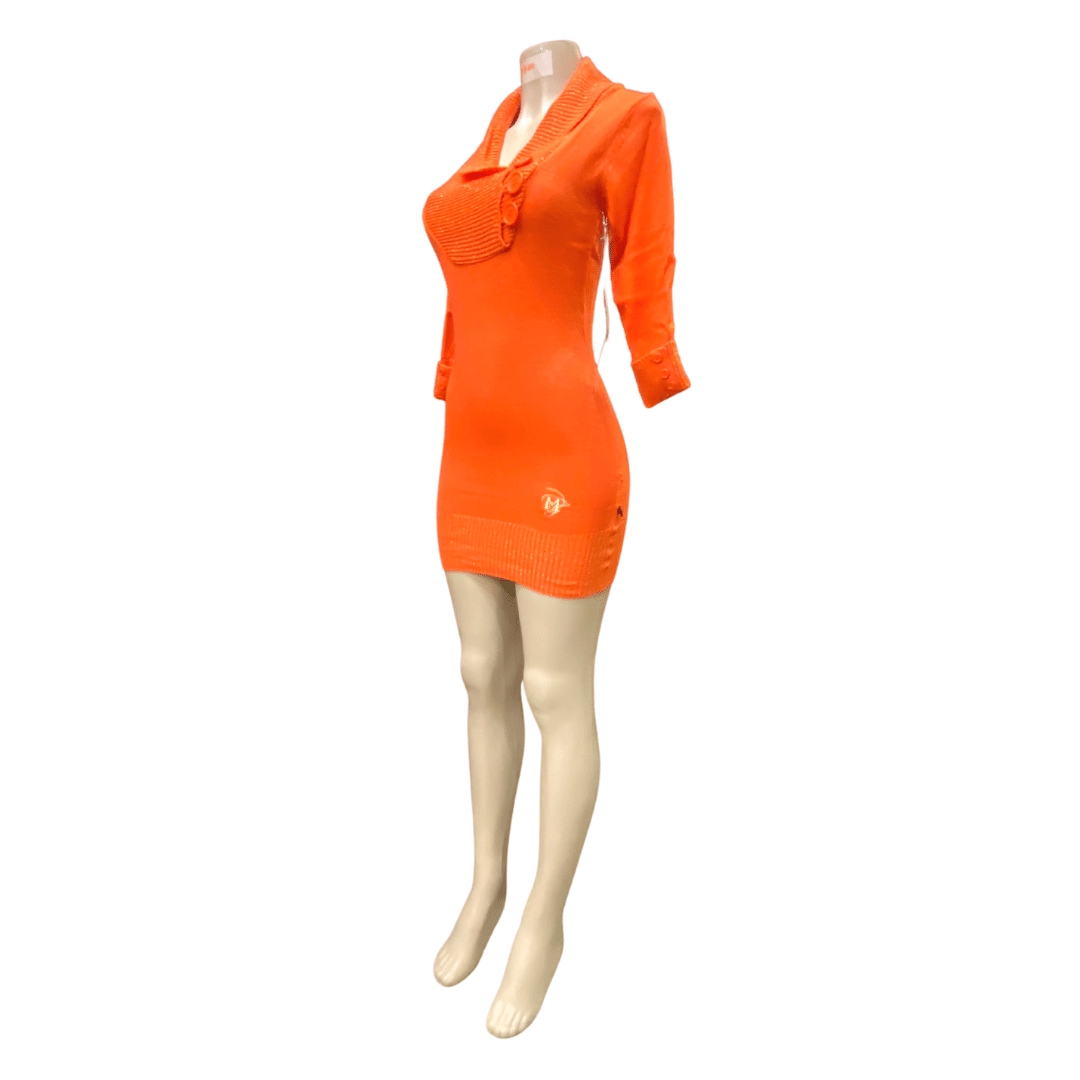 Lurex Accented Long Sleeve Sweater Dress 6 Pack (S-M-L, 2-2-2)