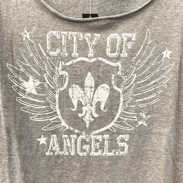 Long Sleeve Missy Crop Top City of Angels 6 Pack (S-M-L-XL, 1-2-2-1)