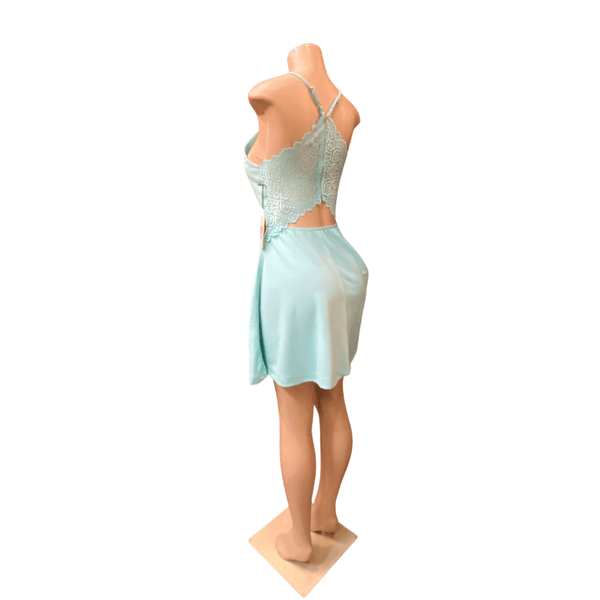 Spring Zipper Lace Back Dress 6 Pack One Color (Size: S-M-L, 2-2-2)