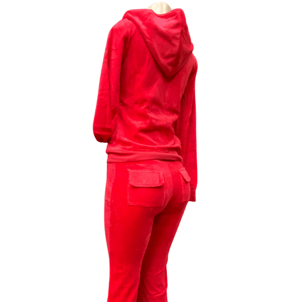 Two Piece Velour Hoodie Activewear Set 3 Pack (S-M-L, 1-1-1) per Color