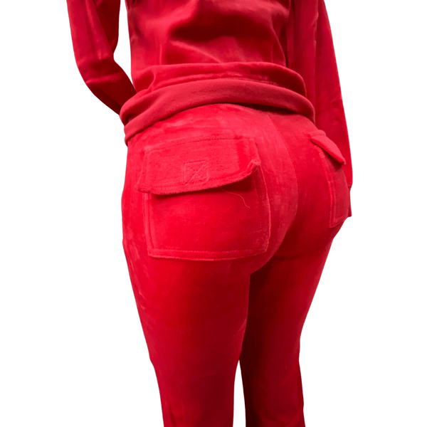 Two Piece Velour Hoodie Activewear Set 3 Pack (S-M-L, 1-1-1) per Color