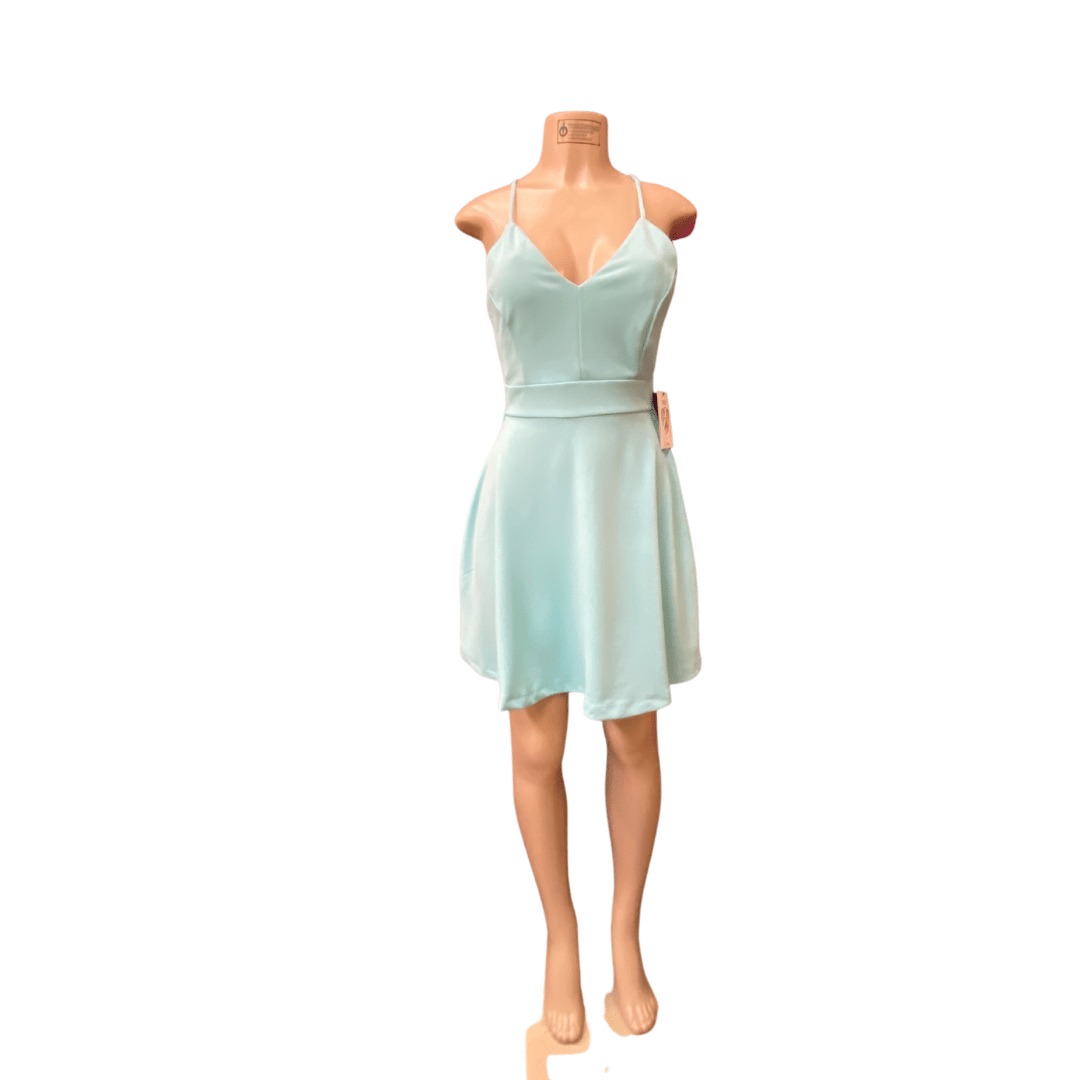 Spring Zipper Lace Back Dress 6 Pack One Color (Size: S-M-L, 2-2-2)