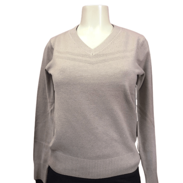 Soft And Stretchy V Neck Sweater 6 Pack Assorted Colors (Size: One Size Fits All)