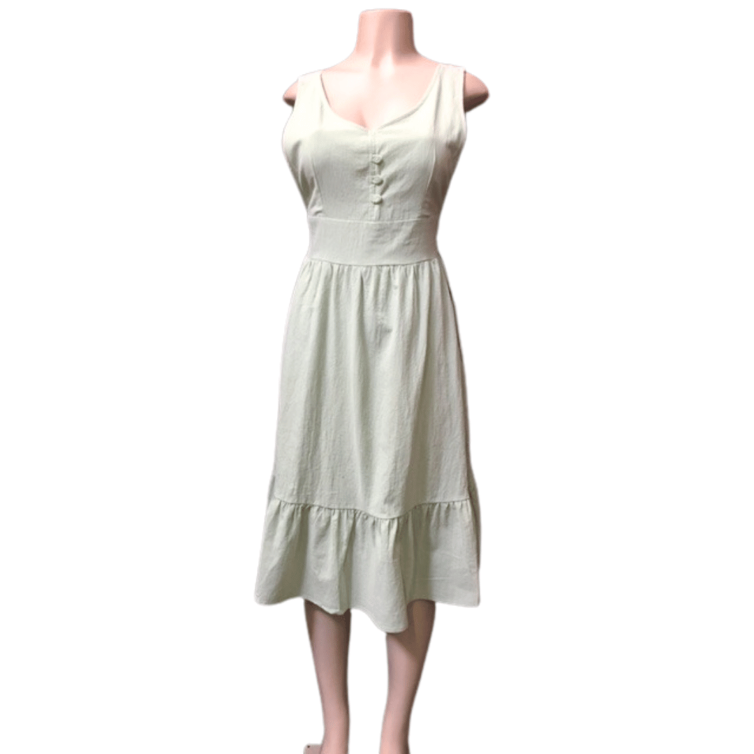 Solid Summer Dress 6 Pack Per Color (Size: S-M-L-XL, 1-2-2-1)