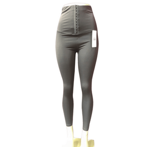 High Waist Clasp Front Leggings 6 Pack Assorted Colors  (Size: S/M-L/XL, 3-3)