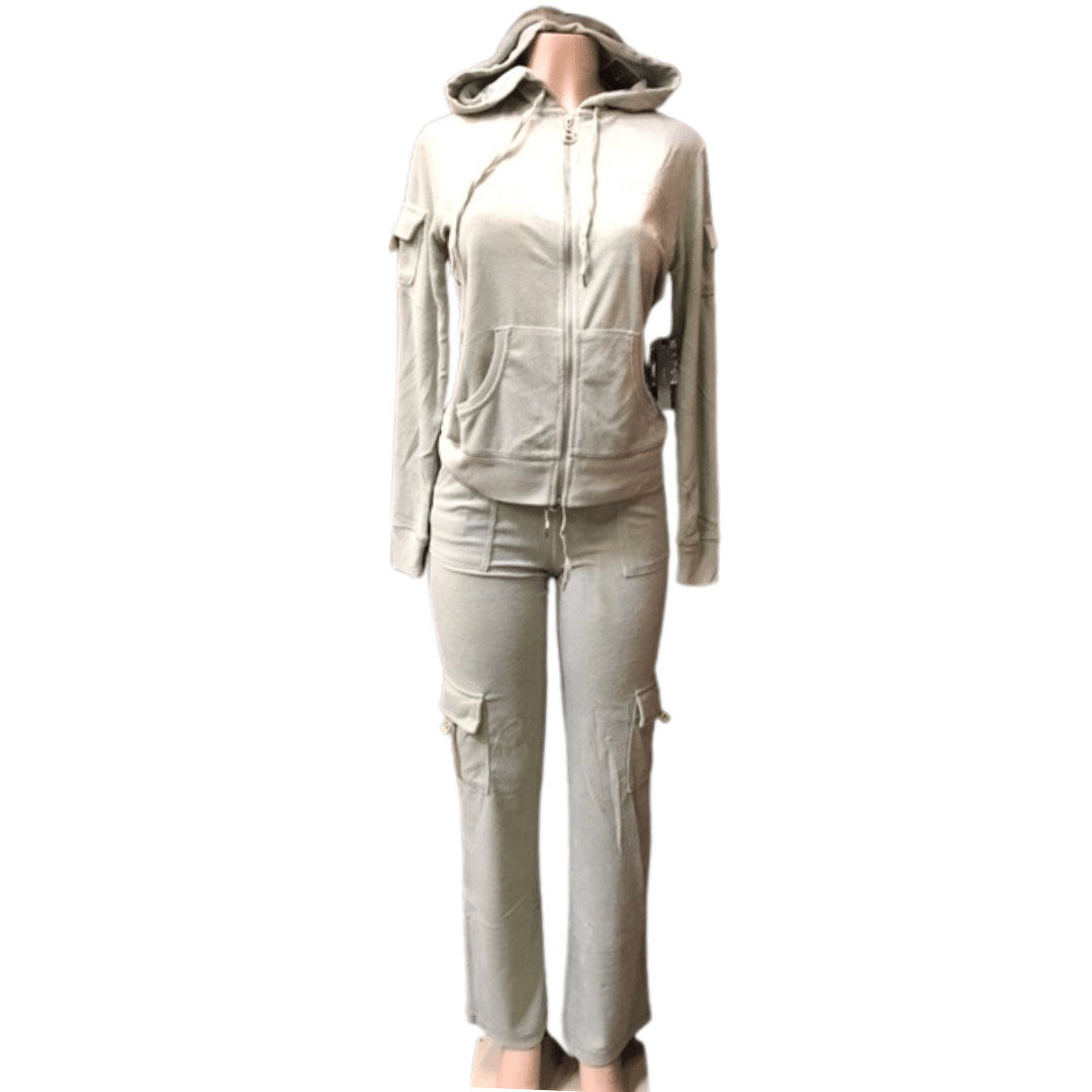 Branded Pre Ticket $280 Cargo Pants Hoody Set 6 Pack Per Color (Size: S-M-L-XL, 1-2-2-1)