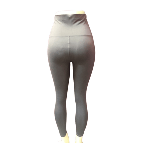 High Waist Clasp Front Leggings 6 Pack Assorted Colors  (Size: S/M-L/XL, 3-3)