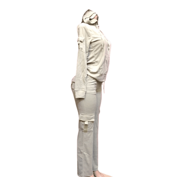 Branded Pre Ticket $280 Cargo Pants Hoody Set 6 Pack Per Color (Size: S-M-L-XL, 1-2-2-1)