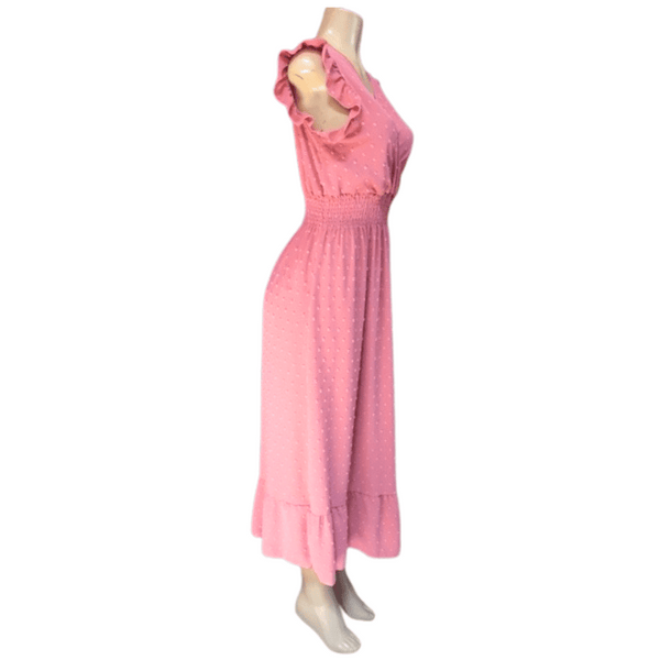 Cinched Waist V Neck Pre Ticket $59.99 Dress 6 Pack Assorted Colors (Size: S/M-L/XL, 3-3)