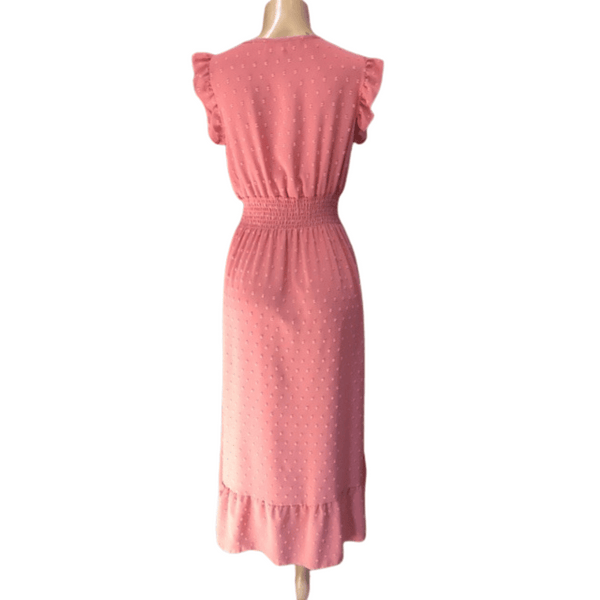 Cinched Waist V Neck Pre Ticket $59.99 Dress 6 Pack Assorted Colors (Size: S/M-L/XL, 3-3)