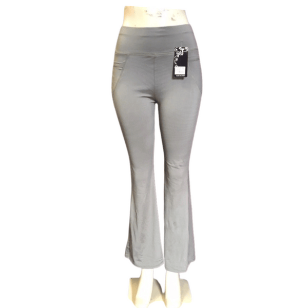 High Waist Flare Pant 6 Pack Assorted Color (Size: S/M-L/XL, 3-3)
