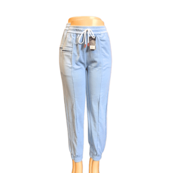 Drawstrings Cinched Cuff Joggers 6 Pack Assorted Colors (Size: S/M-L/XL, 3-3)