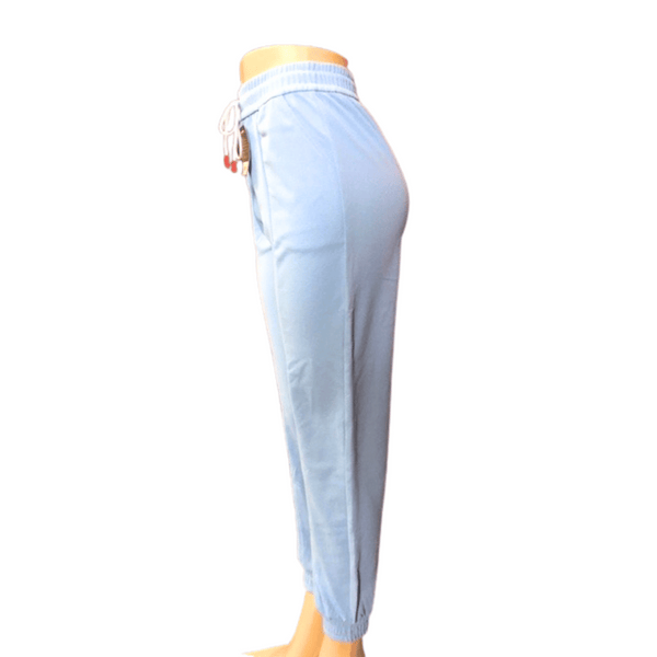 Drawstrings Cinched Cuff Joggers 6 Pack Assorted Colors (Size: S/M-L/XL, 3-3)