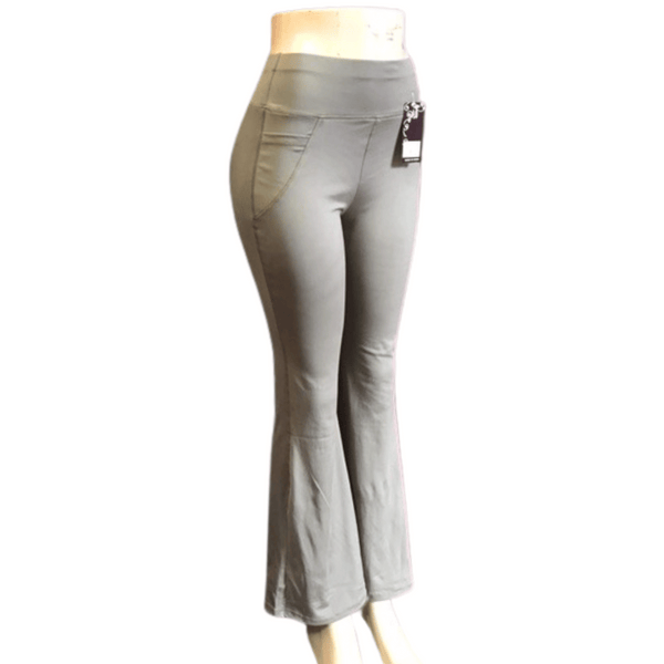 High Waist Flare Pant 6 Pack Assorted Color (Size: S/M-L/XL, 3-3)