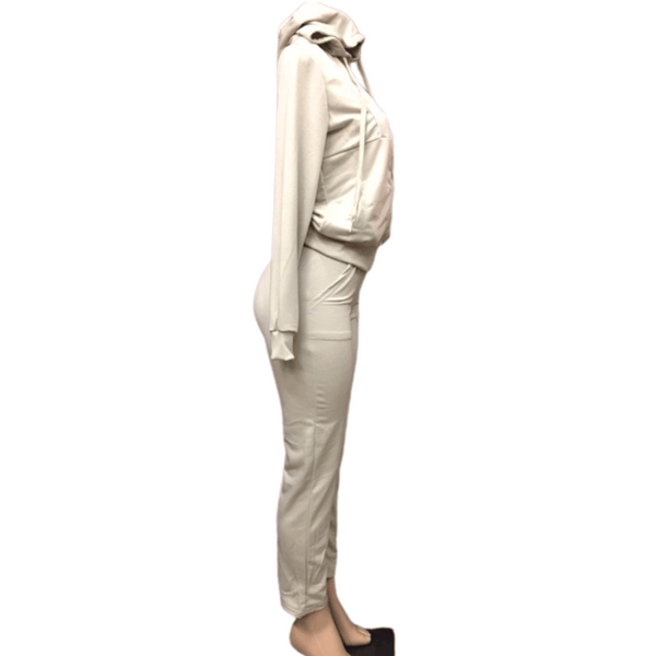 French Terry Hoody Zipper Front Pant Set 6 Pack Per Color (Size: S-M-L-XL, 1-2-2-1)