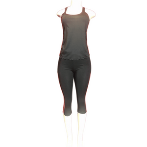 2 PC Active Wear  Pant Set 6 Pack Per Colors 3 s /m 3lg/xl  Colors Grey Black Red
