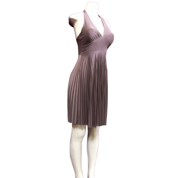 Tie Back V Neck Dress 3 Pack Per Color (Size: S-M-L, 1-1-1)