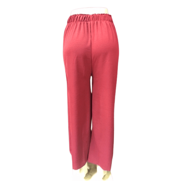 Fashion Wide Leg Draw String Pant 6 Pack Assorted Colors (Size: One Size Fits All)