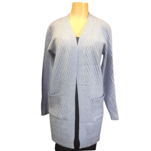 Open Front 2 Pocket Long Cardigan 8 Pack Assorted Colors (Size: One Size Fits All)