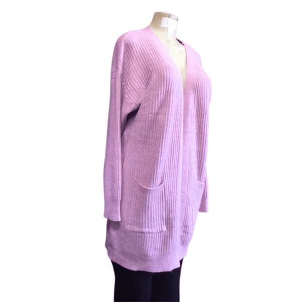 Super Soft 2 Pockets Long Cardigan 8 Pack Assorted Colors (Size: One Size Fits All)