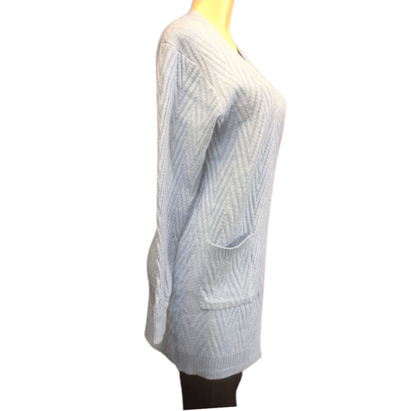 Open Front 2 Pocket Long Cardigan 8 Pack Assorted Colors (Size: One Size Fits All)