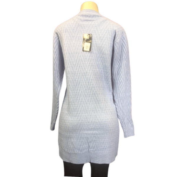 Open Front 2 Pocket Long Cardigan 8 Pack Assorted Colors (Size: One Size Fits All)