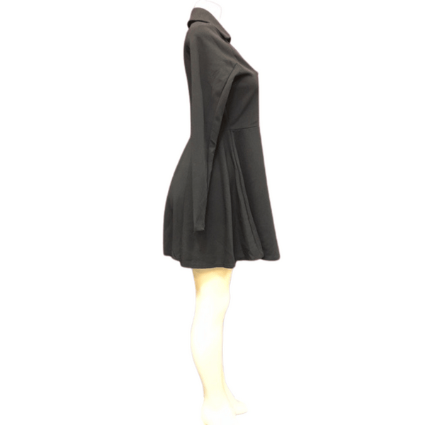 Zipper Front Fashion Dress 6 Pack Assorted Colors (Size: S-M-L, 2-2-2)