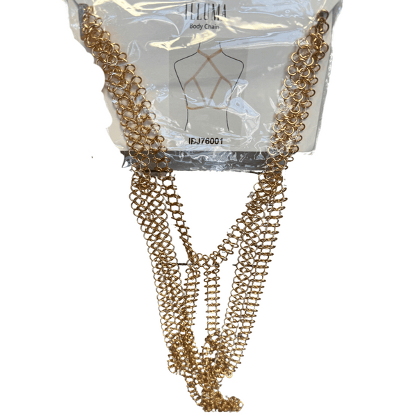 Jewelry Sexy Body Chain 6 Pieces Set (Size: One Size)