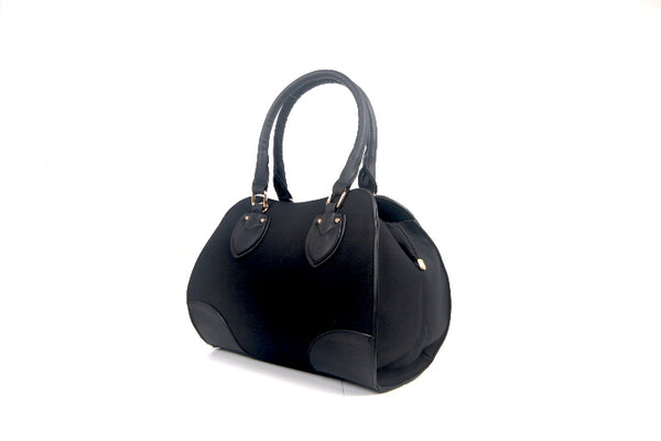 Spacious Everday style Bag Black with Shoulder Strap