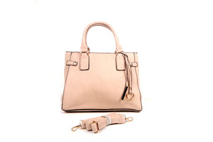 Tomiya Handbag Pink Leather