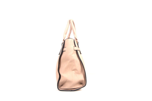 Tomiya Handbag Pink Leather