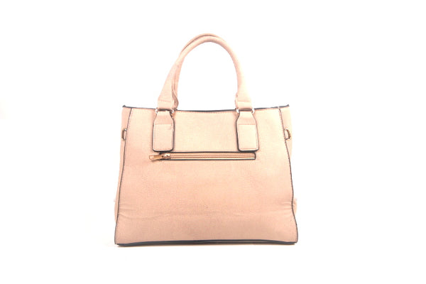 Tomiya Handbag Pink Leather